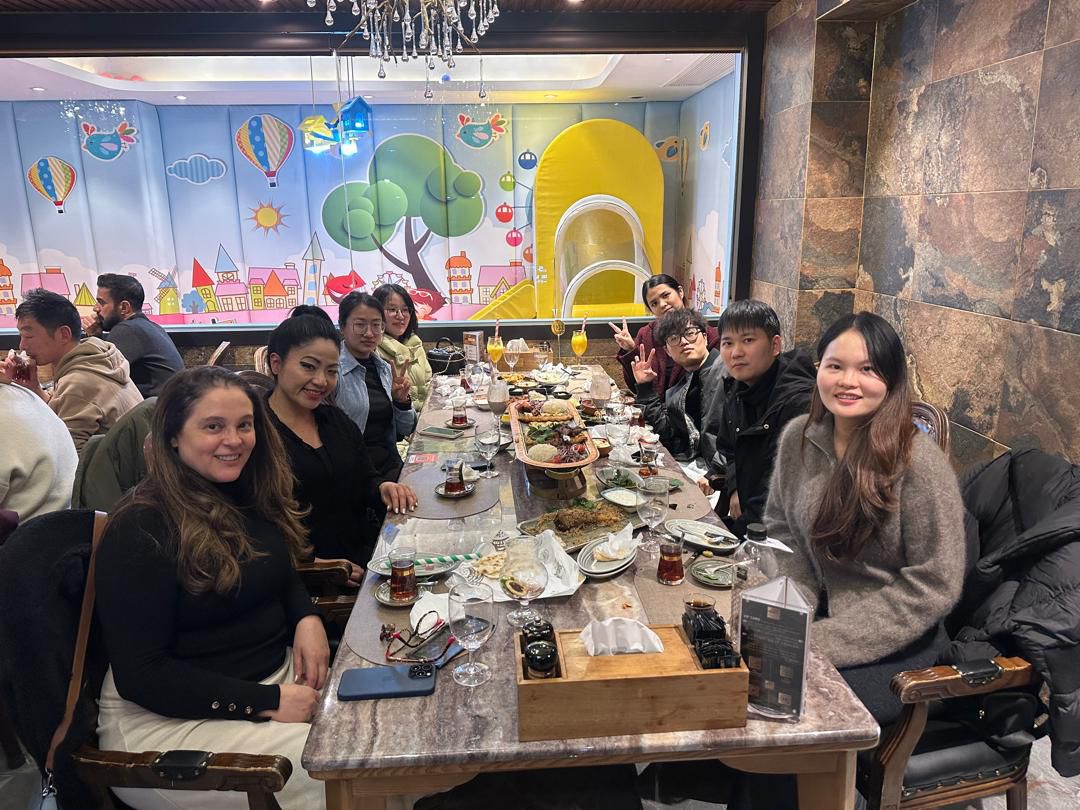 Equipe Axis Ray em confraternização